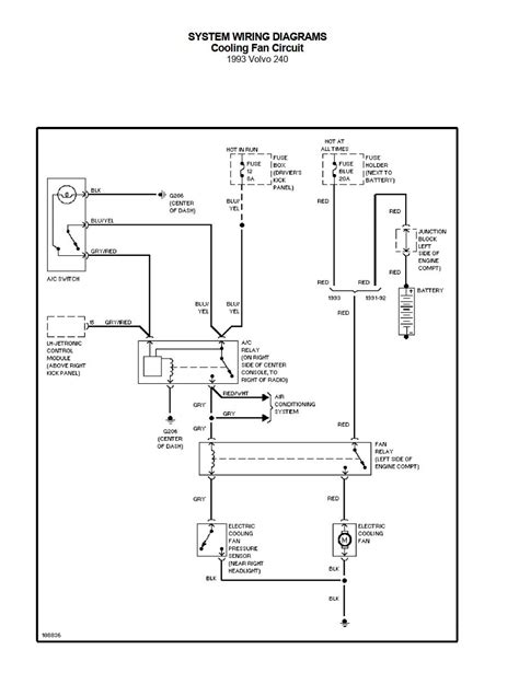 volvo 240 1993 wiring diagram Kindle Editon