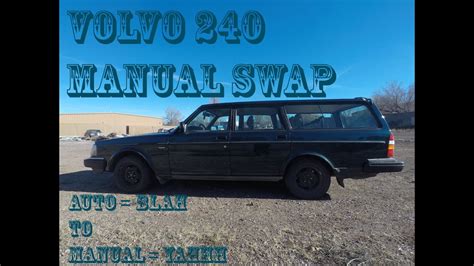 volvo 240 auto to manual PDF