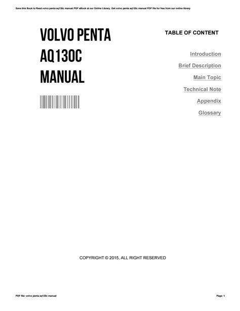 volvo aq130c manual pdf Doc