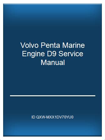 volvo penta d9 service manual PDF