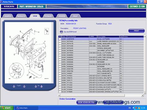 volvo truck parts catalog Kindle Editon