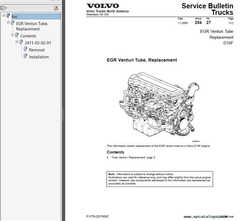 volvo truck services manual Epub