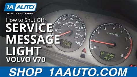 volvo v70 time for regular service light Reader