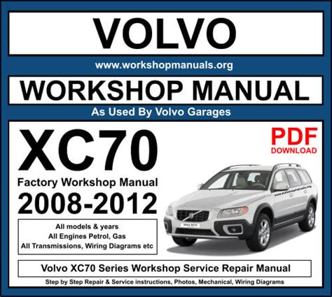 volvo xc70 service manual download pdf Epub