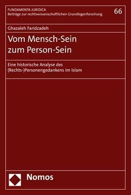 vom mensch sein zum person sein personengedankens Reader