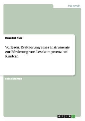 vorlesen evaluierung instruments f rderung lesekompetenz Epub