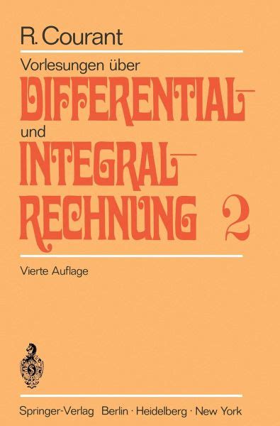 vorlesungen ber differential un integralrechnung band 1 2 Kindle Editon