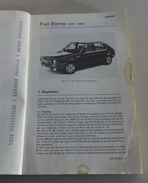 vraagbaak fiat rimo benzine en dieselmodellen 19781982 Reader