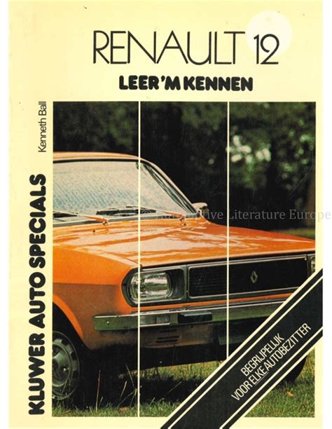 vraagbaak renault 12 sedans en stationcars 19701976 Reader