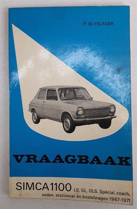 vraagbaak simca 1100 19771980 Reader