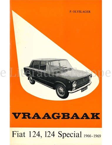 vraagbaak voor uw fiat fiat 124 124 special 19661969 PDF