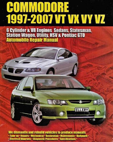 vt commodore owners manual pdf PDF