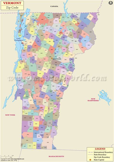 vt zip codes