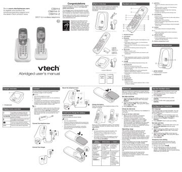 vtech model cs6114 manual Doc