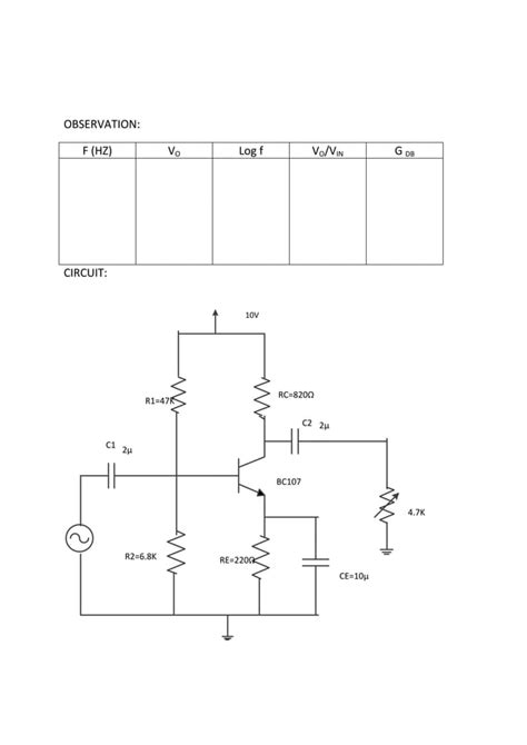 vtu analog electronics laboratory manual Kindle Editon