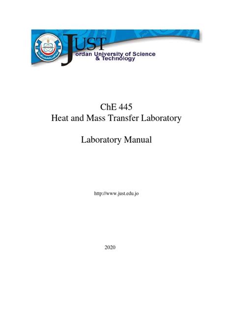 vtu heat and mass transfer lab manual Doc