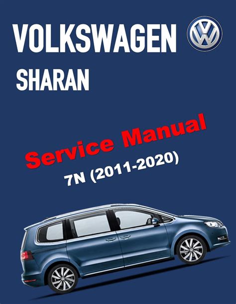 vw sharan user manual 2011 PDF