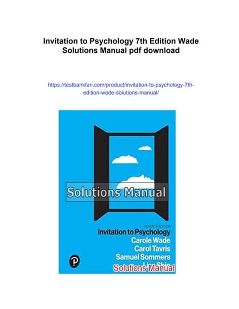 wade 7th edition solutions manual pdf pdf Epub