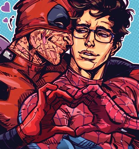 wade wilson/peter parker