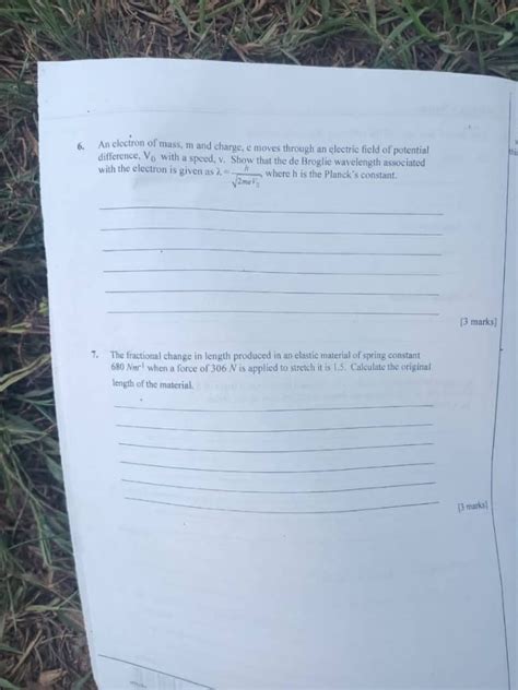 waec physics essay and objective answers Doc