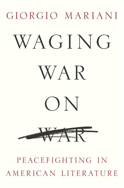 waging war peacefighting american literature ebook Doc