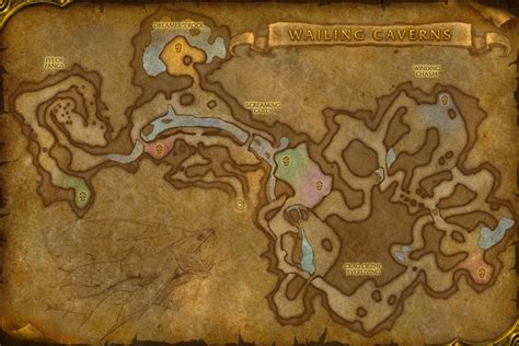 wailing cavern map