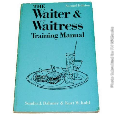 waiter and waitress training manual software Epub