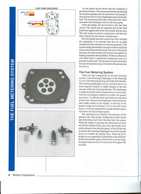 walbro carburetor service manual PDF