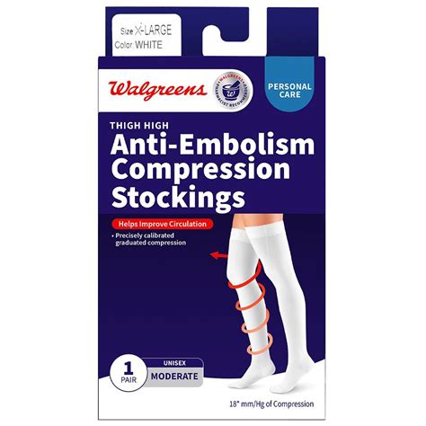 walgreens compression stockings