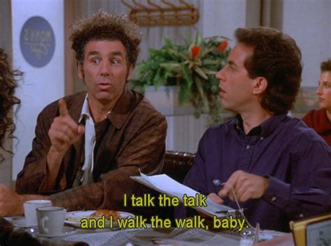 walk and talk seinfeld