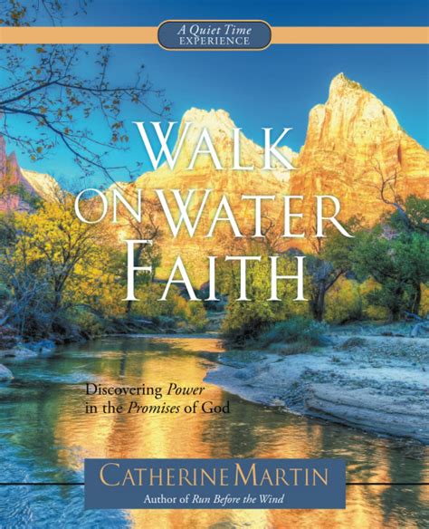 walk on water faith discovering power in the promises of god Epub