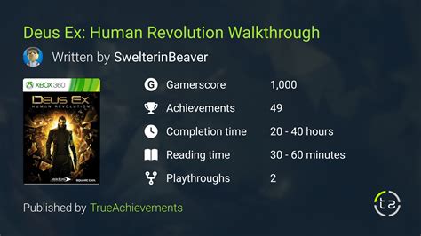 Walkthrough Human Revolution