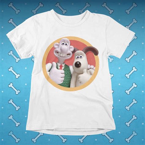 wallace and gromit t shirt