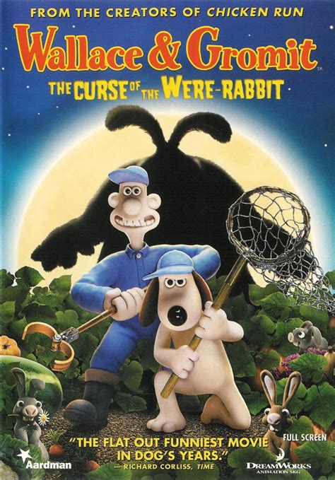 wallace and gromit the curse of the were rabbit dvd