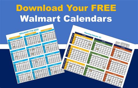 walmart week calendar 2024