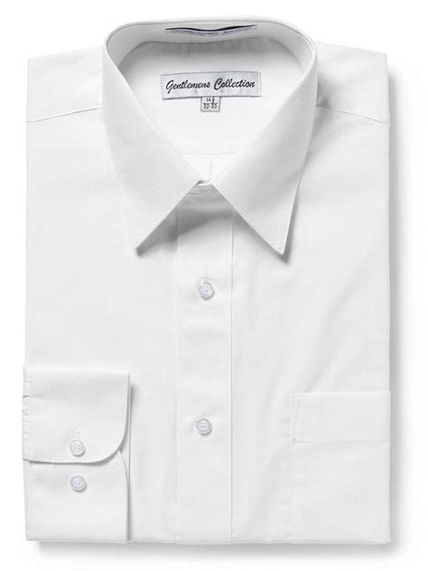 walmart white dress shirt