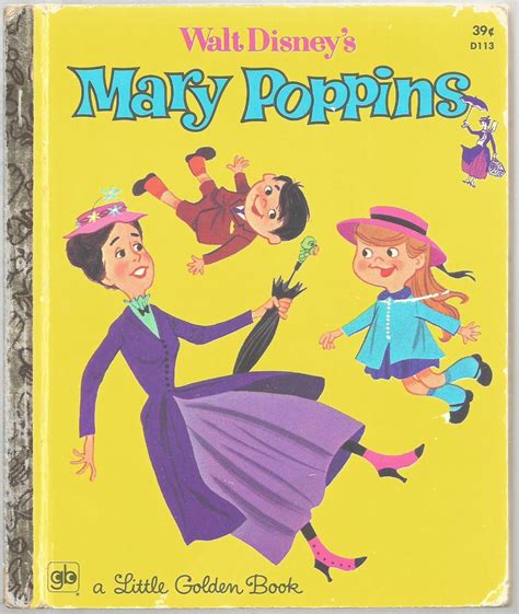 walt disneys mary poppins disney classics little golden book Kindle Editon