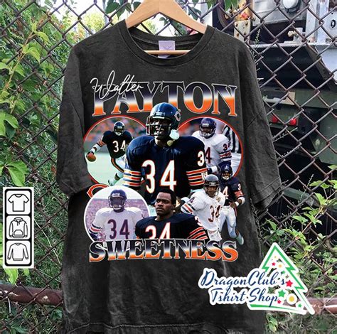 walter payton t shirt