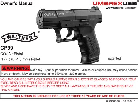 walther cp99 co2 instruction manual Reader