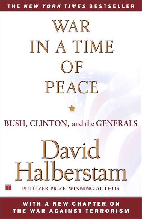 war in a time of peace bush clinton and the generals david halberstam PDF