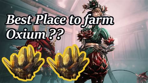 Warframe Oxium Farm 2022