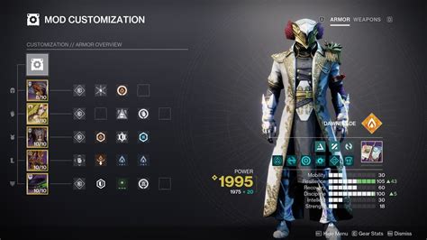 warlock build destiny 2