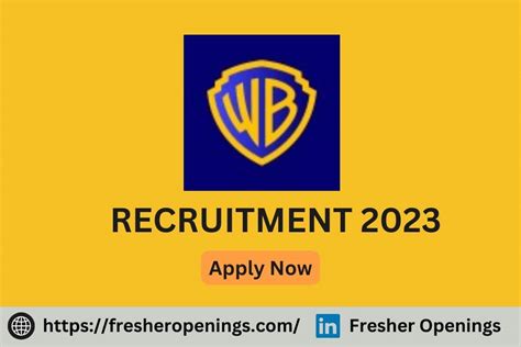 warner brothers job openings