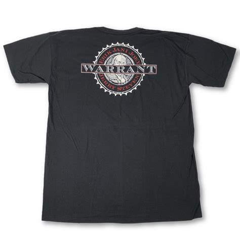 warrant band t shirt