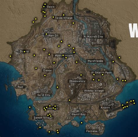 warzone cache locations