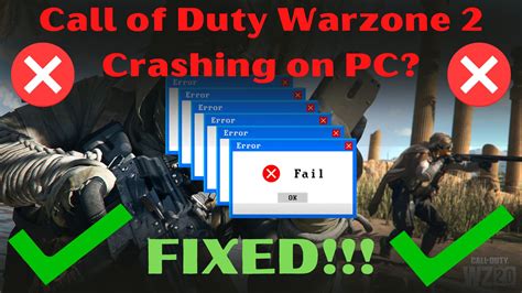 warzone crashes