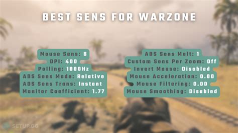 warzone distances