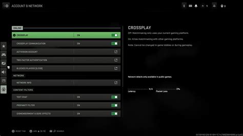 warzone toggle crossplay