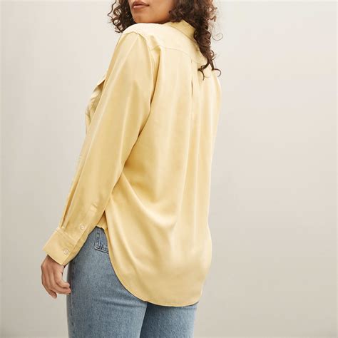 washable silk shirt