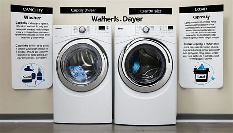 Washer Dryer Capacity Chart